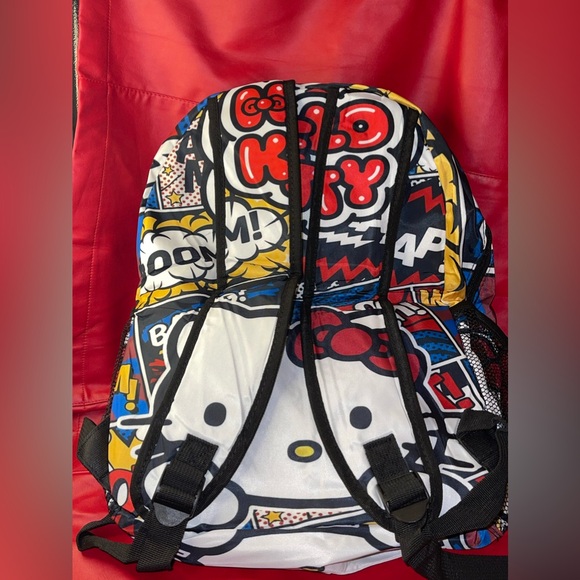 NWOT Sanrio Hello Kitty Full Size Back Pack. 11.4”x7.8”x15.7 - Picture 4 of 13